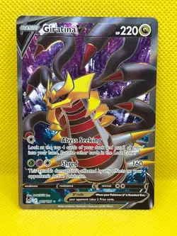 Pokemon Tcg Giratina V 185/196 Full Art Swsh11: Lost Origin - Image 1