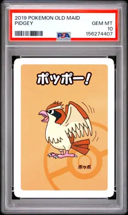 2019 POKEMON OLD MAID PIDGEY PSA 10 - Image 1