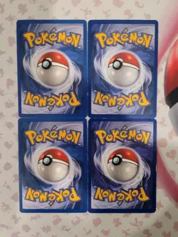 4 Vintage Pokemon Card Lot - (LP-HP) - Image 2