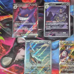 Pokemon Lot GENGAR 193/162 CHARIZARD VSTAR SWSH262 DUSKNOIR ORICORIO MINT ++++ - Image 2