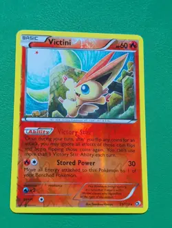 Pokemon TCG Victini 23/113 Reverse Holo Rare - Image 1