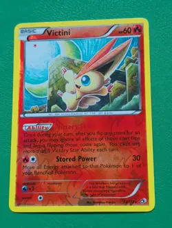 Pokemon TCG Victini 23/113 Reverse Holo Rare - Image 3