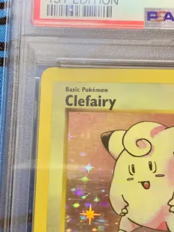 PSA 4 Pokemon Base Clefairy 1ST EDITION SHADOWLESS 1999 Holo Rare 5/102 - Image 3