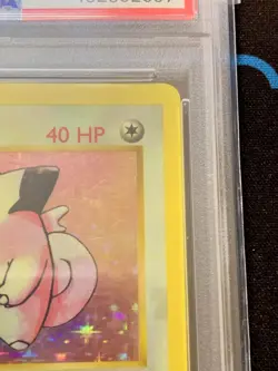PSA 4 Pokemon Base Clefairy 1ST EDITION SHADOWLESS 1999 Holo Rare 5/102 - Image 4