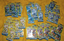 Pokemon TCG Lot 100 Packs! Sun & Moon Guardians Rising 3-packs Pokemon - Image 4