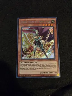 Yugioh Celtic Guard of Noble Arms MVP1-ENS48 Secret Rare 1st Edition - Image 1