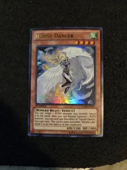 Yugioh! Harpie Dancer - 1st Ed Ultra Rare - LCJW-EN097 - LP - Image 1