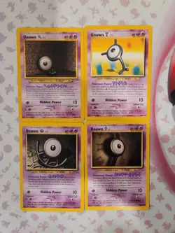 4 Vintage Pokemon Card Lot - (LP-HP) - Image 1
