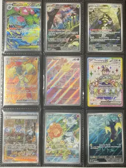 Pokemon TCG Binder FULL OF HITS- SIR, SAR, AR, ALT ART, VINTAGE - 101 CARDS - Image 2