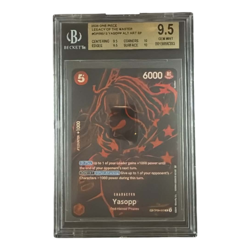 2025 ONE PIECE LEG. OF THE MASTER YASOPP #013 ALT ART SP BGS 9.5 GEM MINT - Image 1