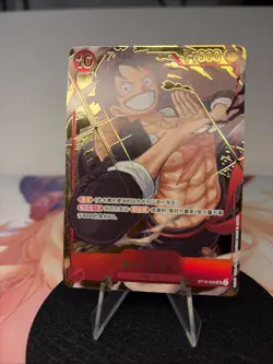 Monkey D. Luffy ST10-006 Promo One Piece Chinese 1st Anniversary Set 2024 - Image 3