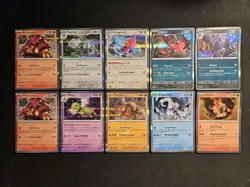33×- Pokemon TCG Paradox Rift Holo Rare Lot....33-Cards - Image 2