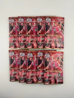 One Piece TCG EB03 Heroines Edition Booster Pack NEW/SEALED (Lot of 10) - Image 1