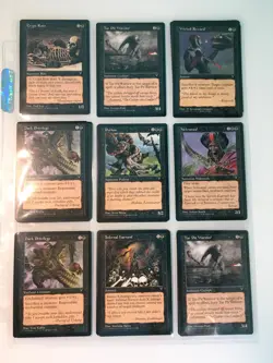 MTG Vintage CARD LOT Visions LP Magic the Gathering Cards! 1996 - Image 2