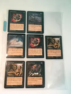 MTG Vintage CARD LOT Visions LP Magic the Gathering Cards! 1996 - Image 4