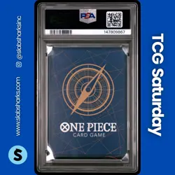 2022 ONE PIECE EN #P-001 MONKEY.D.LUFFY SUPER PRE-RELEASE PROMO PSA 10 - Image 2
