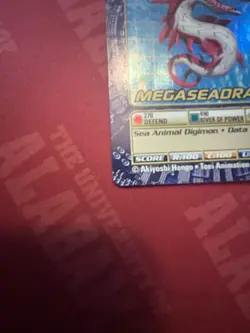 Digimon Digi-Battle Series 3 Megaseadramon BO-146 Holo Foil 2000 Bandai Card - Image 2
