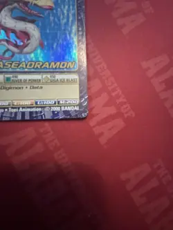 Digimon Digi-Battle Series 3 Megaseadramon BO-146 Holo Foil 2000 Bandai Card - Image 3