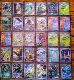 Lot of 30 Full Art Pokemon Chinese Gem 4 Cards +++ - Image 1