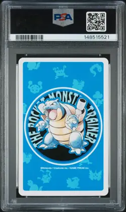 1998 POKEMON BLUE VERSION PLAYING CARDS 8 OF CLUBS #022 FEAROW PSA 9 - Image 2
