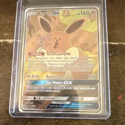 Pokemon Eevee GX SM233 SM Promo Holo GX 160 HP English Trading Card - Image 1