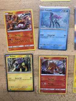 Lot Of Pokemon Cards Holo & Reverse Set Legendary Dogs Entei Suicune Raikou - Image 3