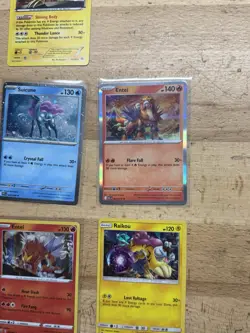 Lot Of Pokemon Cards Holo & Reverse Set Legendary Dogs Entei Suicune Raikou - Image 4