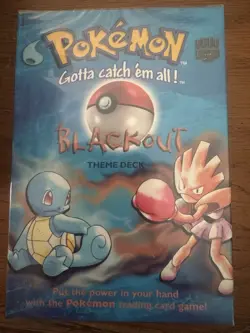 Pokemon TCG Blackout Theme Deck 60 Cards English 1999 WOTC - Image 3