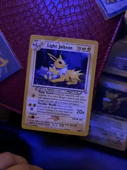 Pokemon TCG Light Jolteon Neo Destiny Card 48/105 - Image 1