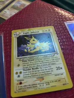 Pokemon TCG Light Jolteon Neo Destiny Card 48/105 - Image 5