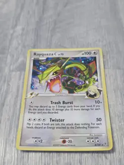 Pokemon Rayquaza C LV.73 SP Holo Rare Supreme Victors 8/147 Card 2009 - C708 - Image 1