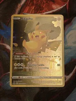 Pokemon Crown Zenith Galarian Gallery Pikachu Holo Ultra Rare Card GG30/GG70 ⚡ - Image 2