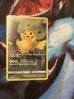 Pokemon Crown Zenith Galarian Gallery Pikachu Holo Ultra Rare Card GG30/GG70 ⚡ - Image 3