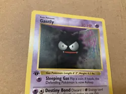 Pokemon Card - Gastly Base Set Shadowless 50/102 1st Edition Common - Image 2