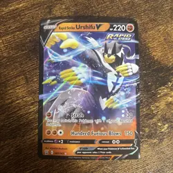 Rapid Strike Urshifu V NM 087/163 SWSH05 Battle Styles Pokemon TCG Card NM - Image 1