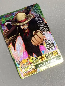 Monkey D Luffy - IC7-41 SR - One Piece One Py Berry Match Card Japanese - Image 2