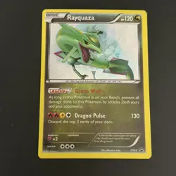 Pokemon Rayquaza XY64 Promo with Cosmos Holo - NM Pokemon Card - Image 3