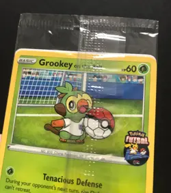Grookey On The Ball 003/005 Futsal Pokemon Card PROMO UK Exclusive NEW SEALED - Image 3