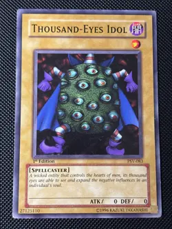 Yugioh Thousand-Eyes Idol - PSV-083 1st Edition - 2002 Vintage Card - Image 1