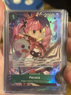 Perona (Alt Art) OP12-034 SR Legacy of the Master - ONE PIECE Card Game English - Image 1