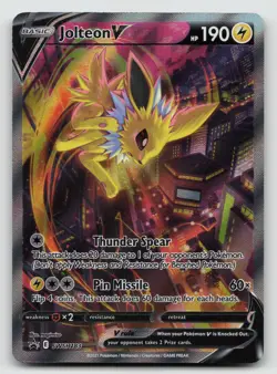 Pokemon Jolteon V Promo SWSH: Sword & Shield Promo Cards SWSH183 NM - Image 1