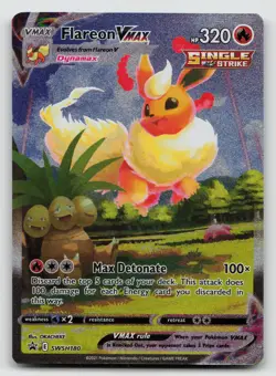 Pokemon Flareon VMAX - Promo SWSH: Sword & Shield Promo Cards SWSH180 NM - Image 1
