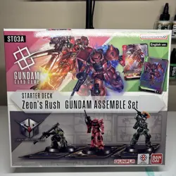 Gundam Card Game: Gundam Assemble - Zeon's Rush Starter Set (ST03A) - Image 1