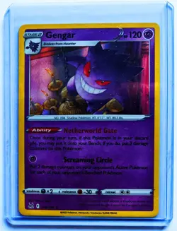 Lost Origins Gengar ■ 066/196 Exclusive Rare Holo ■ Pokemon Card Near Mint - Image 1