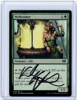 Wellwisher Commander 2014 Signed Artist Proof MTG - Image 1