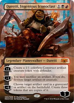 [1x] Daretti, Ingenious Iconoclast - Foil Near Mint, English Mythic Edition MTG - Image 1