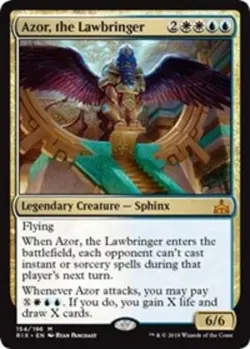 1x Azor, the Lawbringer Light Play MTG Magic - Kid Icarus - - Image 1