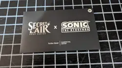 MTG Secret Lair x Sonic the Hedgehog Superdrop: Turbo Gear (Rainbow Foil) Sealed - Image 1