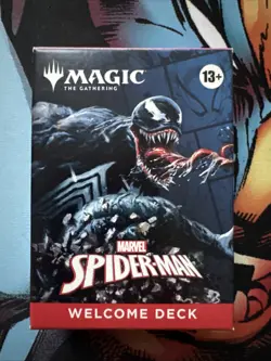 Magic: The Gathering Spider-man Welcome Deck Black Sealed Brand New - Image 1