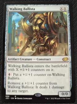 MTG Jumpstart 2022 Walking Ballista EDH Rare Staple M/NM Pack Fresh 806 J22 EN - Image 1